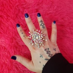 🌟BLING🌟 Super Sparkly Rhinestone Statement Ring